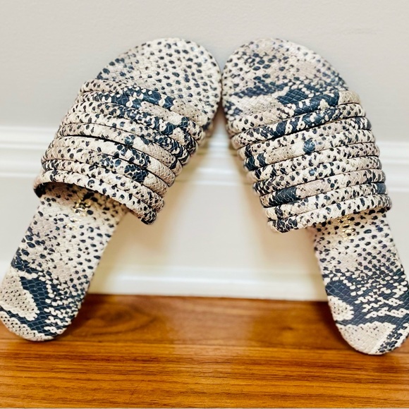 TKEES Shoes - TKEES Caro Snakeskin Sandals